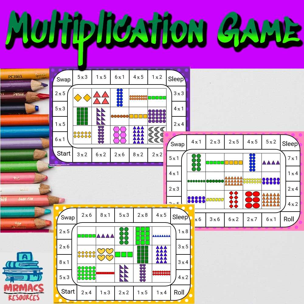 Engaging Maths Resources - Multiplication game