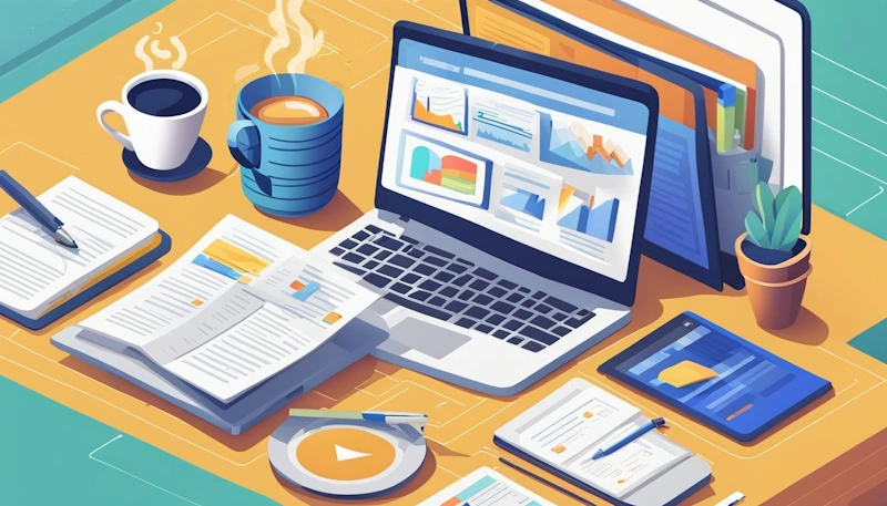 Displayed on the computer screen is an example of creating a high Quality and Originality Teaching Resource.